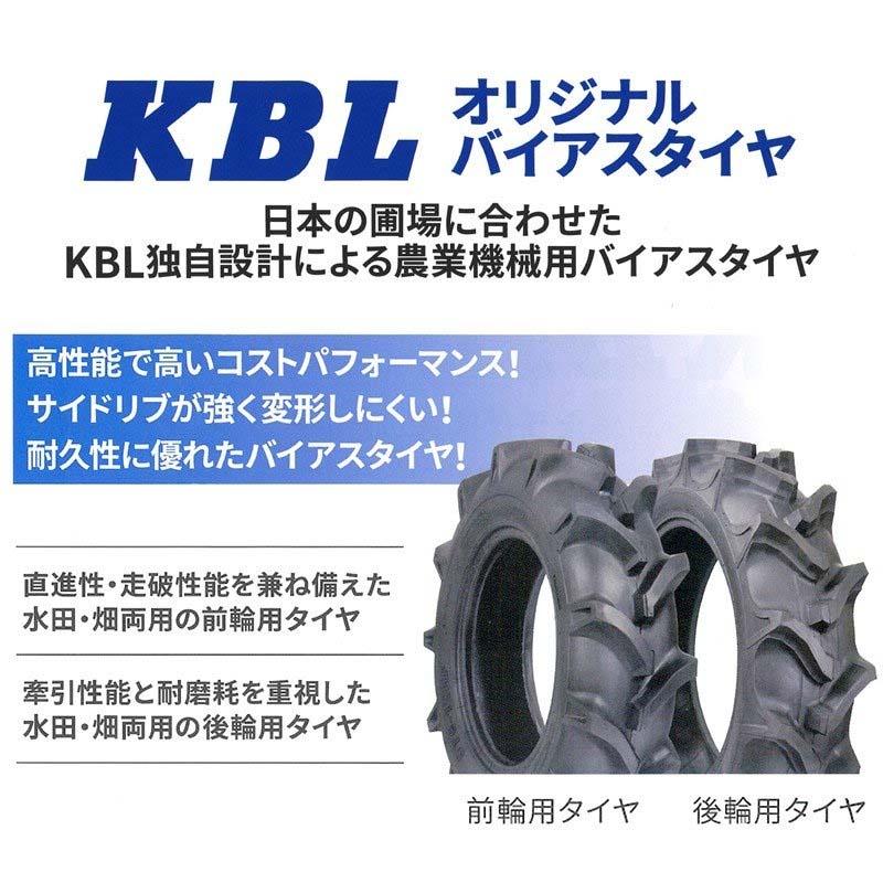 HF トラクター用前輪タイヤ ST-HF 7-14 4PR バイアスタイヤ RT0706NST KBL ケービーエル 代引不可 |  | 02