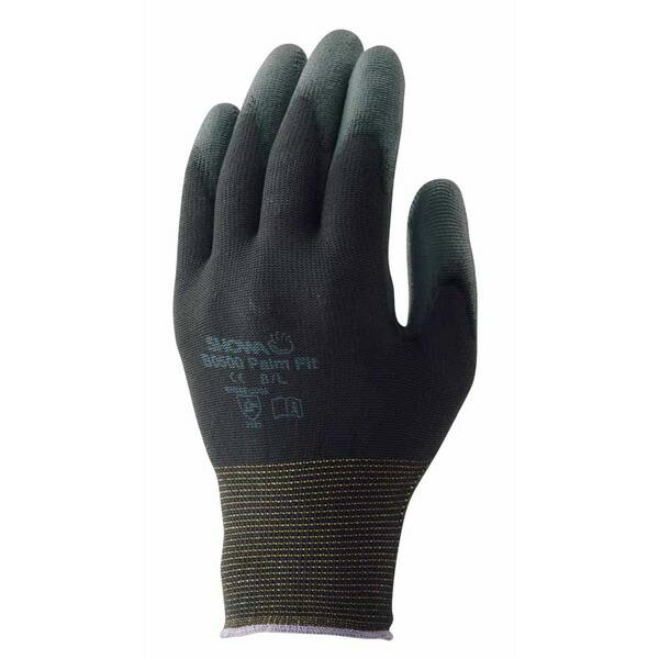 パームフィット手袋(10双入) Mサイズ ブラック No.B0500 ショーワグローブ 三カD | 