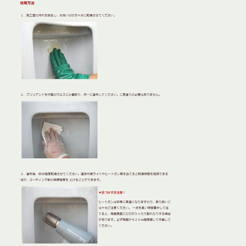 3本入り ブリリアント 250ml 光沢復元ガラスコート剤 INSPIRE レッツクリエイト 個人宅配送不可 代引不可 |  | 02