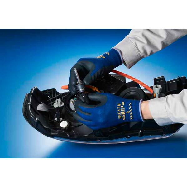 ブレスグリップ type-R (10双入) Lサイズ ネイビー No.380R ショーワグローブ 三カD |  | 01