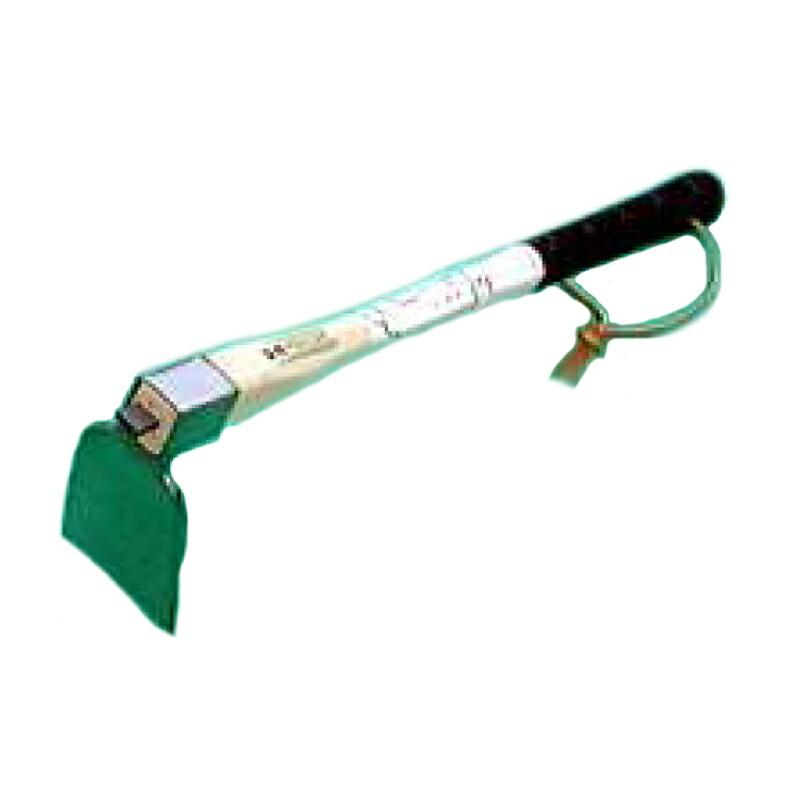 鍛造ステンレス 片手鍬 巾 広 柄全長360mm H2714653 フジカワ 三冨D | 