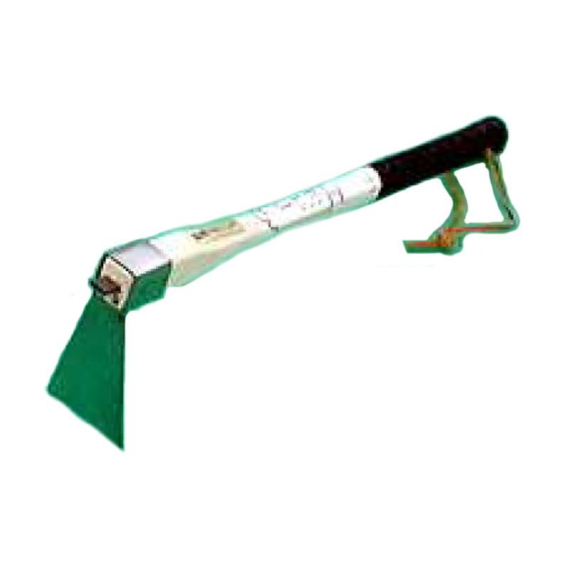 鍛造ステンレス 片手鍬 丁能 柄全長360mm 先巾65mm H2814653 フジカワ 三冨D | 