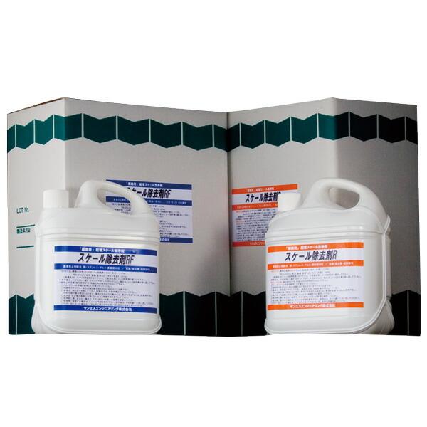 スケール 除去剤 RF 配管 内部 洗浄剤 4.5L×4本 サンエスエンジニアリング オK 代引不可 | 