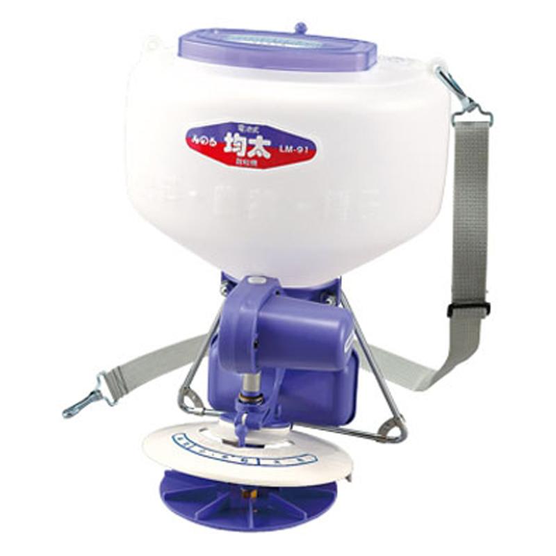 電池式散粒機 (均太) LM-91 みのる産業 農機具 畑 農業 農園 農家 園芸 ガーデニング シBD | みのる産業