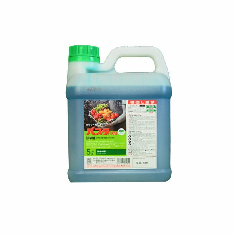 バスタ液剤 5L BASF 除草剤 茎葉処理型除草剤 グルホシネート 除草 雑草 Vデ 産直 代引不可 | 
