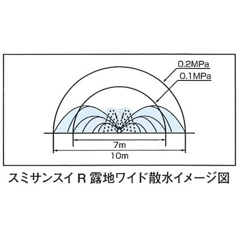 灌水チューブ スミサンスイR露地ワイド 100m 住化農業 カ施 代引不可 | 