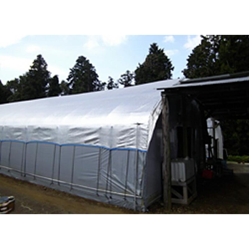 2m×50m 銀×黒 遮光率50〜55％ 50HB-6 寒冷紗 イノベックス サT 北海道不可 個人宅配送不可 代引不可 |  | 01