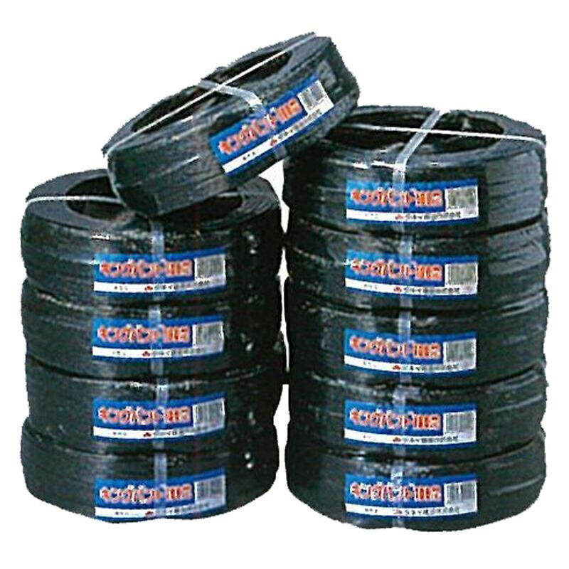 10個 タキイ キングバンド 100芯 黒 300m×15mm 20本×5芯 ビニールハウス 用 バンド タS 代引不可 | 