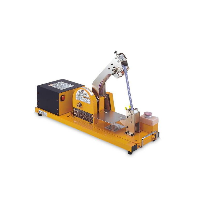 本体 マックス 野菜結束機 おびまる HT-M2/PU(AN) 電動タイプ スイッチを押すだけ 結束 スピーディ ネギ ほうれん草 かぶ 花き など カ施 代引不可 | 