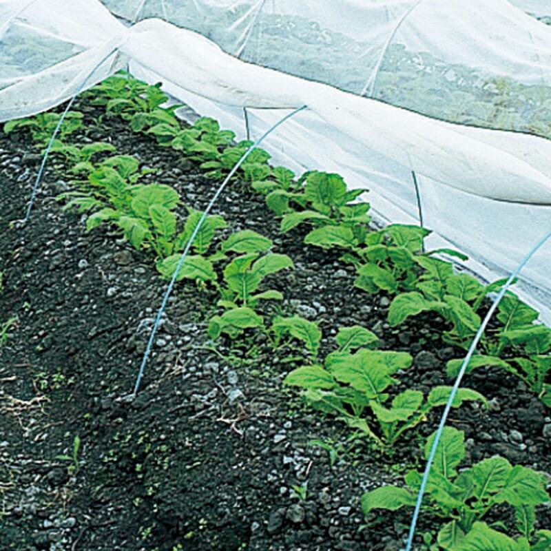 230cm×100m 白 遮光率21％ 寒冷紗 (テイジン・テトロン・エコペット使用) 遮光ネット ECO-300 タS 個人宅配送不可 代引不可 |  | 02