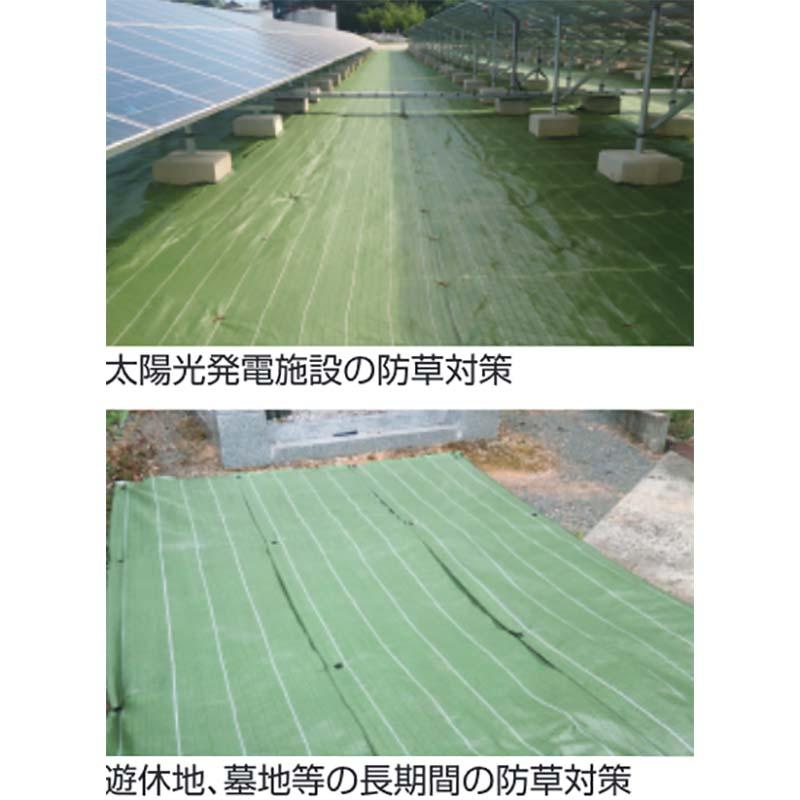 グランドバリアクロス-7 GBC-7 2.0×50m 7年耐候 防草シート 除草 雑草 防塵 防砂 防埃 対策などに 農業 園芸 太陽光発電 萩原工業 個人宅配送不可 代引不可 |  | 02