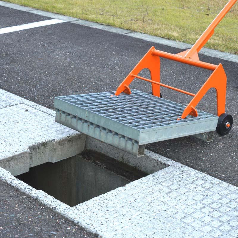 グレーチングリフター らくチング OGL1A 組立不要 側溝 掃除 清掃 オギハラ工業 代引不可 |  | 01