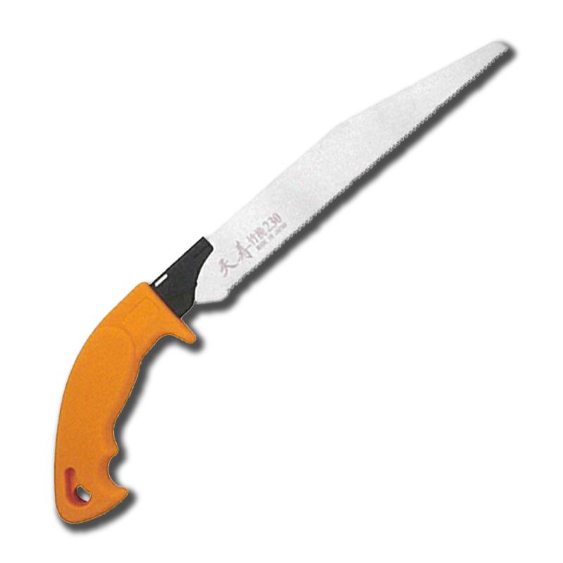 天寿 竹挽鋸 230 本体 全長 400mm 刃渡り 230mm 剪定鋸 ノコギリ のこぎり 三冨D | 