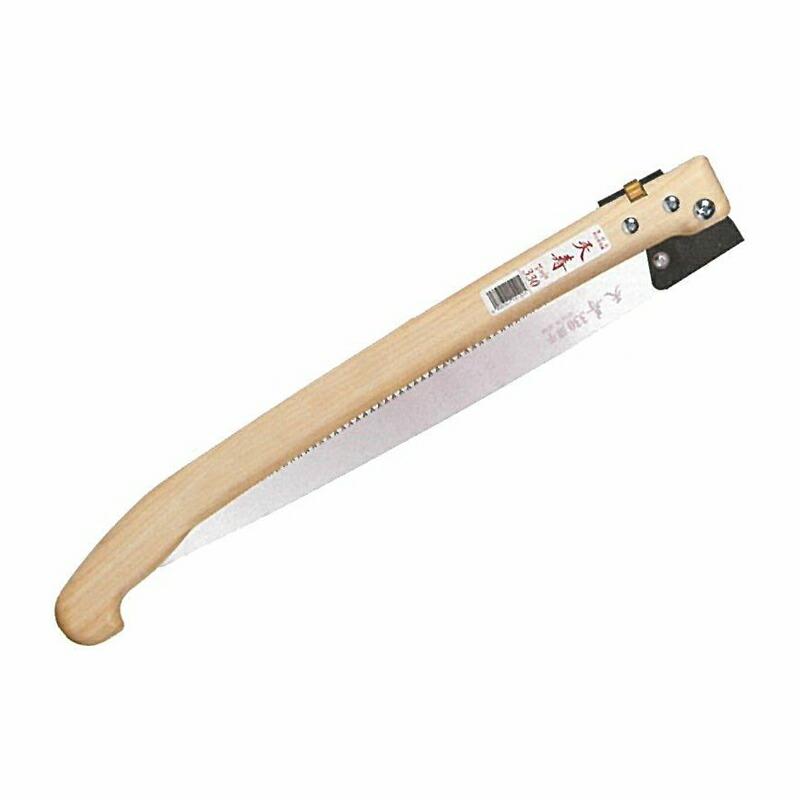 天寿 折込剪定鋸 330 全長 490mm 刃渡り 330mm 収納時 450mm 重量 210g 剪定鋸 ノコギリ のこぎり 三冨D |  | 01