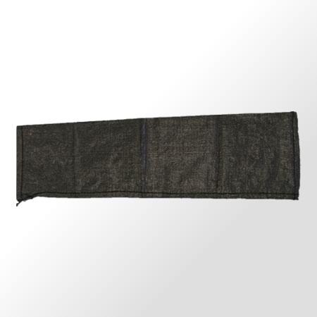 PEブラックまくら土のう 25×90cm 300枚入 カンバラ 耐候3年品 シB 代引不可 | 