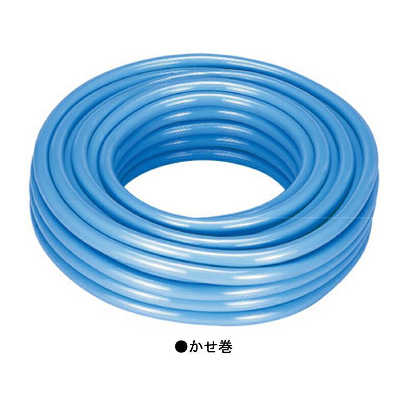50m×2個 SHデラックス ホース ブルー 内径 22mm×外径 28mm 中部ビニール カ施 代引不可 |  | 02