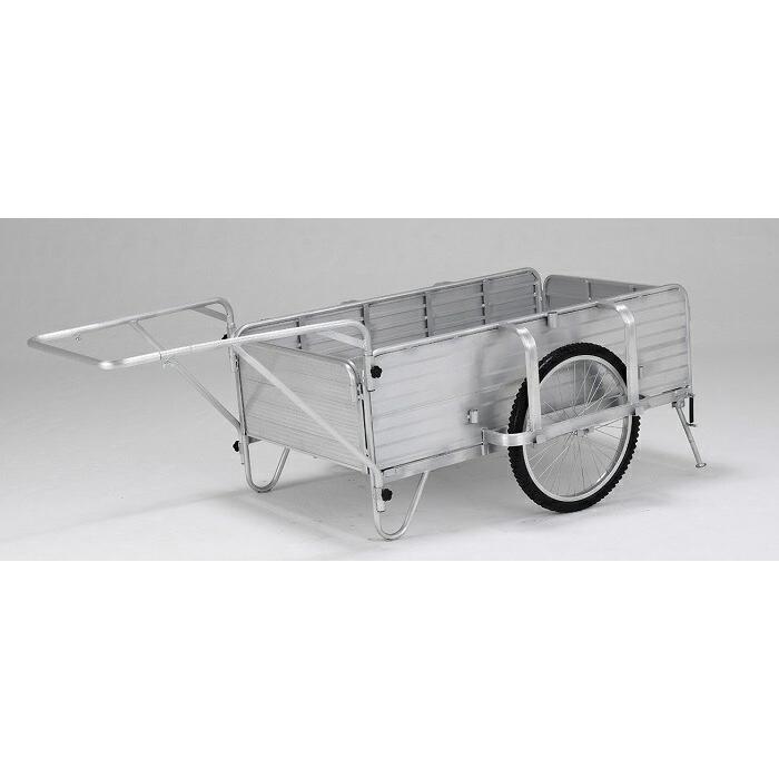 アルミ製 折りたたみ式 リヤカー HKW180L アルインコ 日本製 国産 北海道不可 代引不可 | 