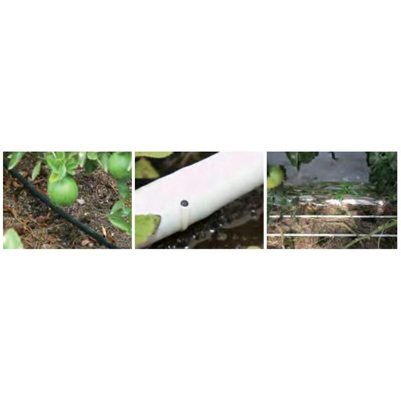 硬質ドリップチューブ PL-ND1220W 白 口径12mm 点滴ピッチ20cm 散水量1.05L 長さ200m巻 潅水用品のサンホープ カ施 個人宅配送不可 代引不可 |  | 02