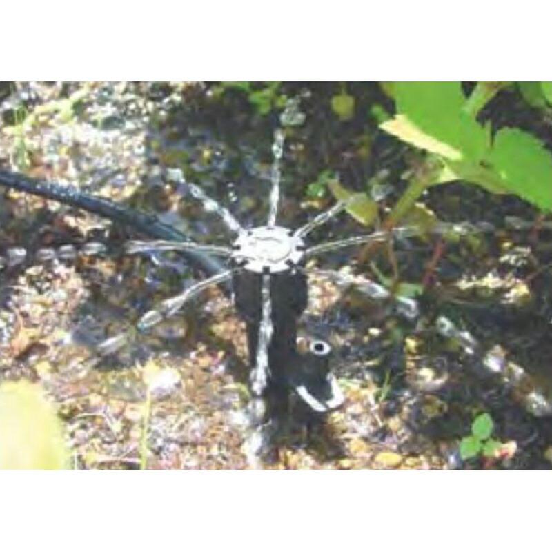 オクタフロー バーブ式 SH108B-10 散水量0〜40L 潅水用品のサンホープ カ施 個人宅配送不可 代引不可 |  | 01