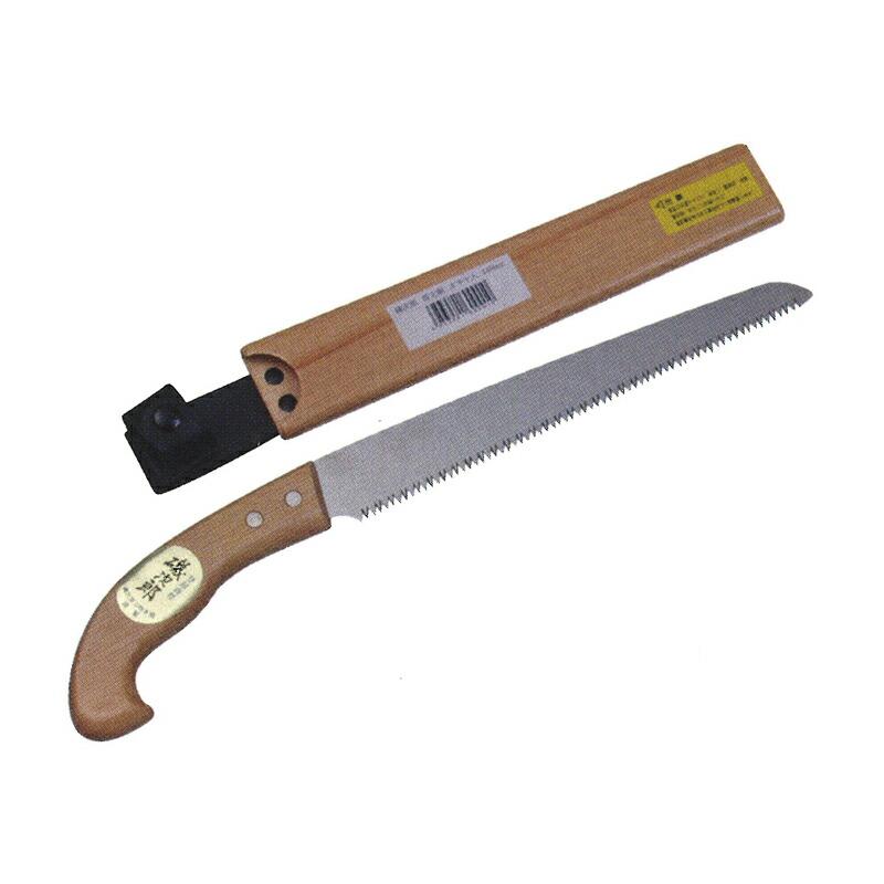 磯次郎 剪定鋸 小目 木サヤ入 240 刃長240mm 刃厚0.9mm DK-681K ドウカン 道灌 三冨D | 道灌