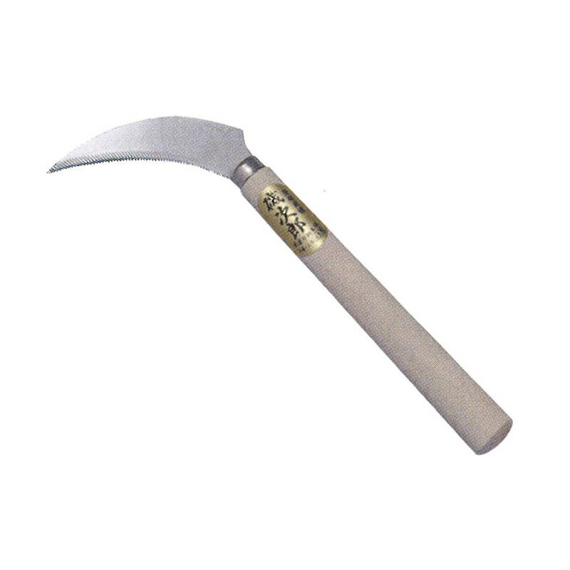 磯次郎 ステンレス草取り鋸鎌 全長390mm 刃長135mm DK-690 ドウカン 道灌 三冨D | 