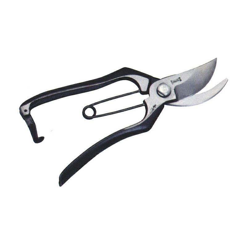 鍛造剪定鋏 金止 SF型 全長180mm 刃長55mm DK-616 ドウカン 道灌 三冨D | 