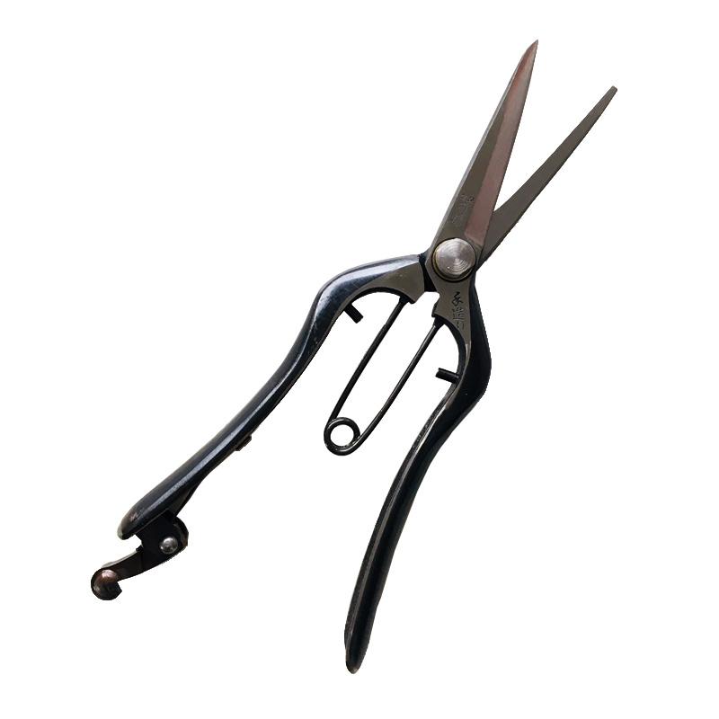 鍛造芽切型剪定曲がり金止 全長m200m 刃長80mm DK-620 ドウカン 道灌 三冨D | 