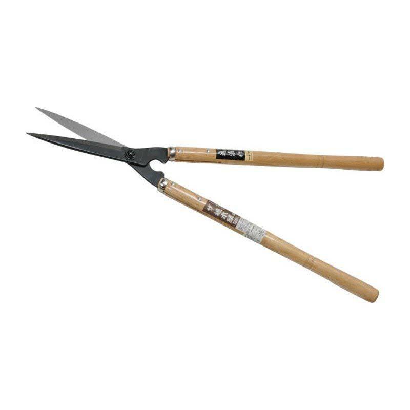 ザ・植木屋 (黒仕上) 刈込鋏 (竹) 全長700mm 刃長185mm 0124 ドウカン 道灌 三冨D | 道灌