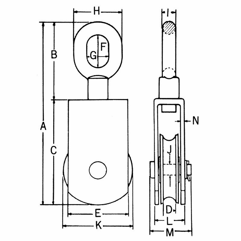 サンマブロック (オーフ型) MB-100 使用荷重 1ton スリーエッチ HHH 代引不可 |  | 01