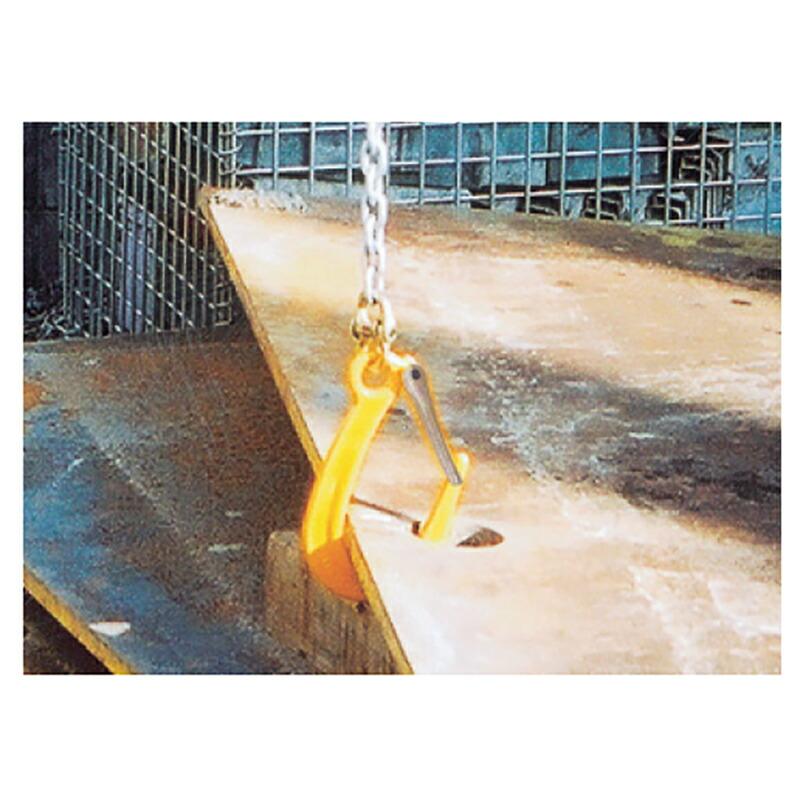 吊具 ファンドリー フック FHL(ラッチ付) FHL1.5 使用荷重 1.5 ton A 62 mm B 65 mm C 25 mm D 11 mm E 28 mm スリーエッチ HHH 代引不可 |  | 02