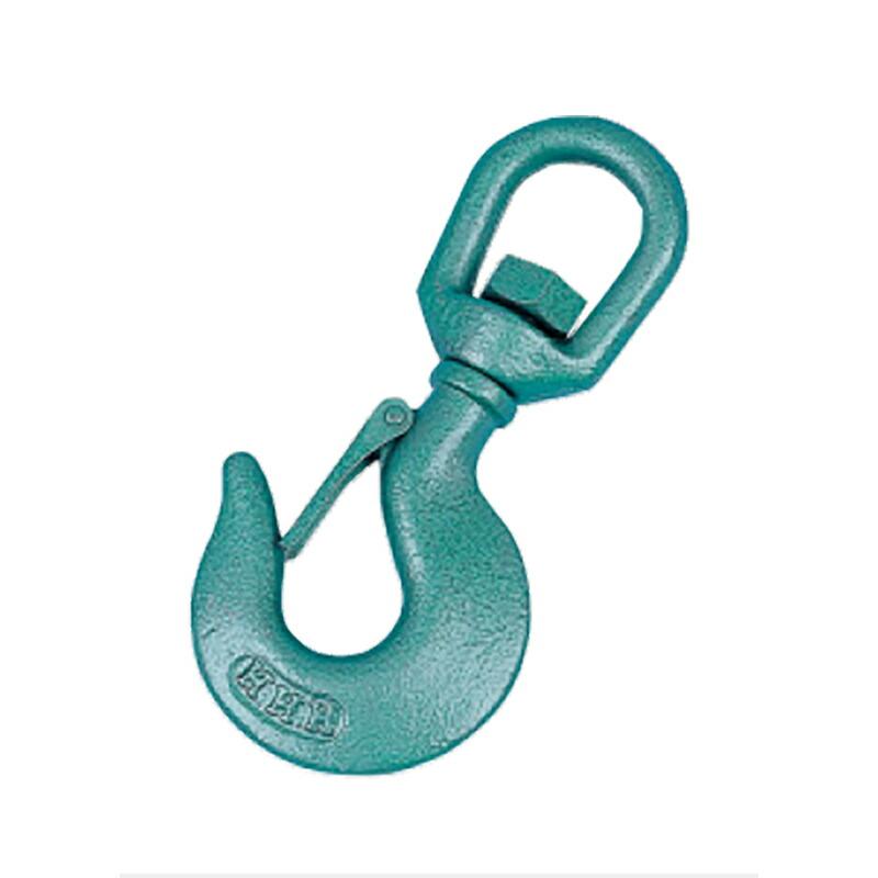 吊具 スイベル フック (ラッチ付) YH YH1.5 使用荷重 1500 kg 破断荷重 7.5 t A 77 mm B 40 mm C 43 mm D 110 mm スリーエッチ HHH 代引不可 | 