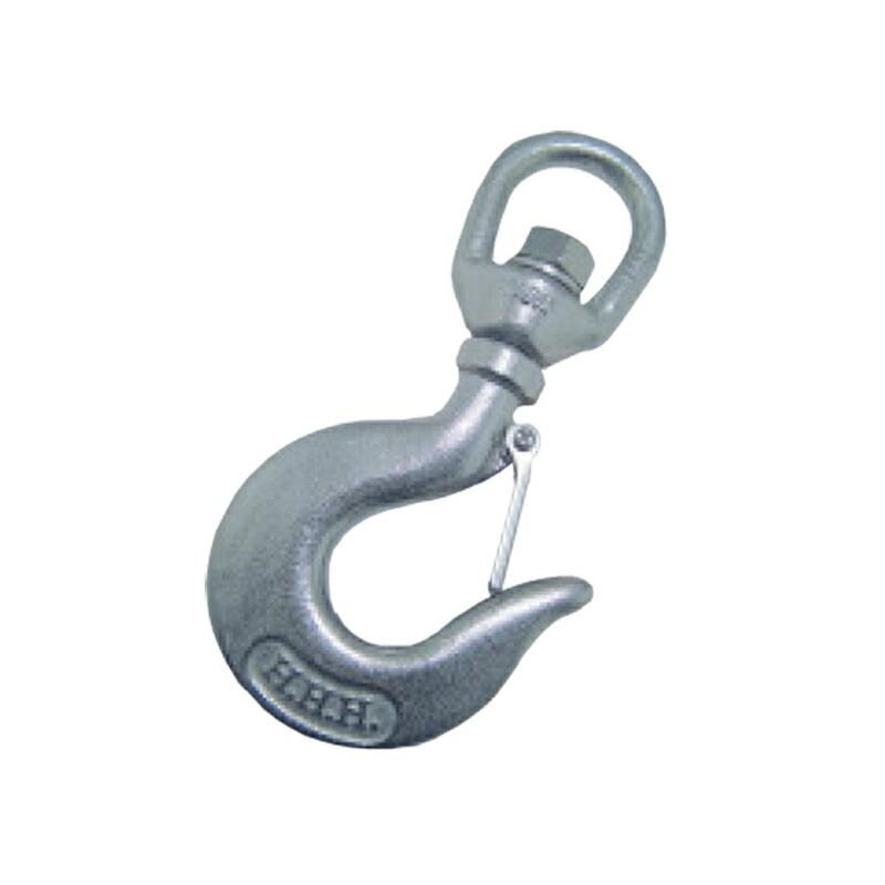 吊具 スイベルフック YHS YHS0.5 使用荷重 500 kg 破断荷重 2.5 t A 50 mm B 23 mm C 30 mm スリーエッチ HHH 代引不可 | 
