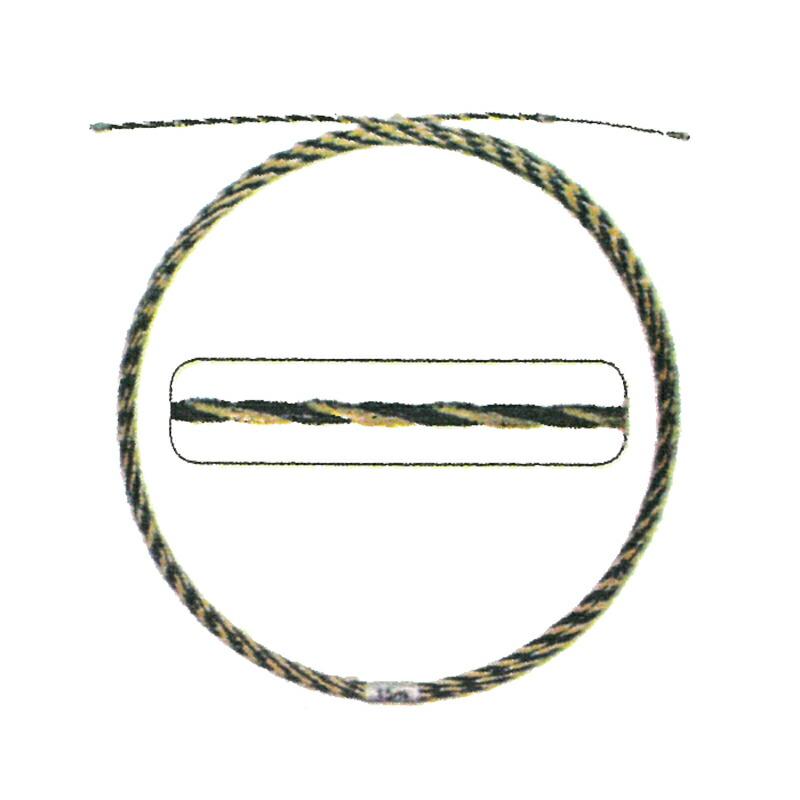 通線・入線専用ワイヤー 撚線数 2 本 全長 30 m ロッド径 5.3 mm 最大荷重 250 kg シM H | 