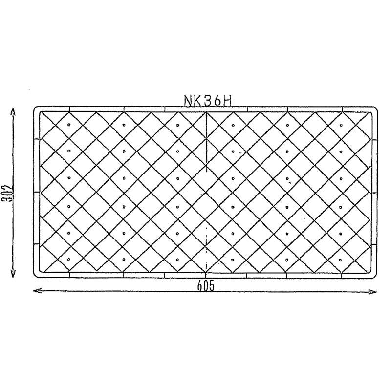 10枚 36穴 水稲用 育苗箱 稚苗用 穴経約3mm プール育苗に最適 新潟化成 本州限定価格 D |  | 02