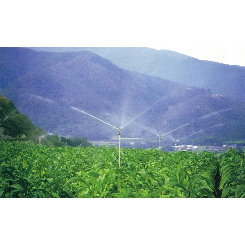 高耐久 金属 (農業用) スプリンクラー 中型 (M1・M2) 75-FWS 口径 5.6×4.4AN×3.6V mm 基本寸法 1PTメス 27度 共立イリゲート 防Ｊ【代引不可】 |  | 02