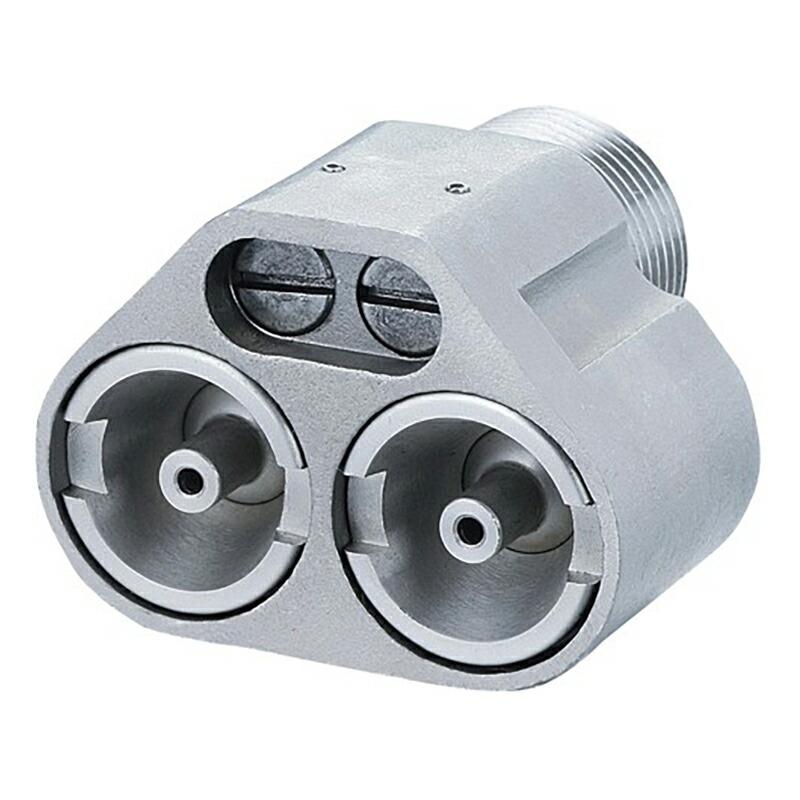 消雪ノズル 散水 業界唯一 個別調整機能付き 露出ノズル 埋設施工可 コンパクト WFC-2 横型 穴 3 mm 角度 上下・左右 15度 接続口径 3/4B 浅野金属工業 アMD | 