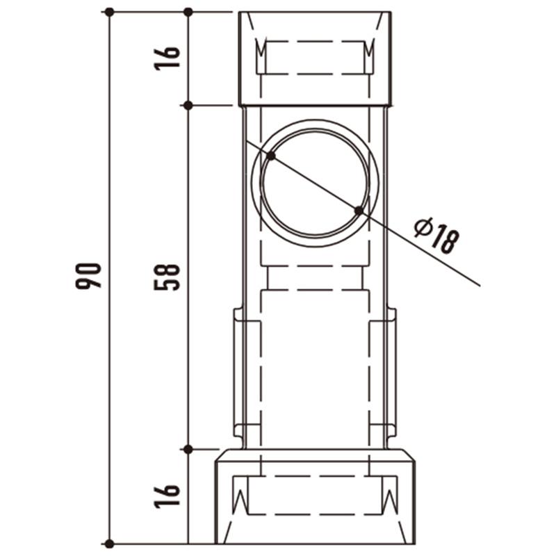 アタッチメントのみ 消雪ノズル 散水ノズル メンテナンス 維持管理用品 水量調整 ドレーンアタッチメントプラグ 開閉用工具 □26 □34 浅野金属工業 アMD |  | 02