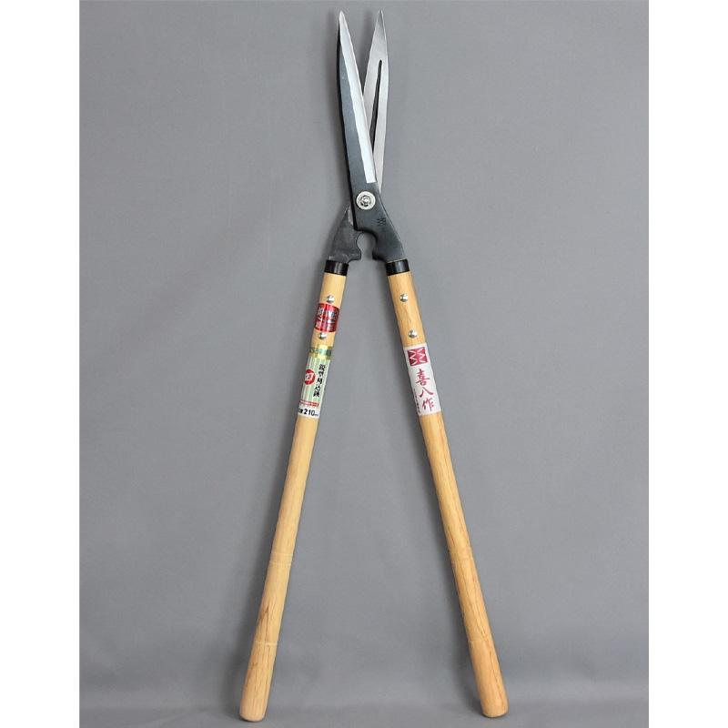 特注 鋏正宗 鋭型 刈込鋏 プロ用 No.127 刃長 210 mm 尺5寸柄 白紙 吉岡刃物 三冨D |  | 01