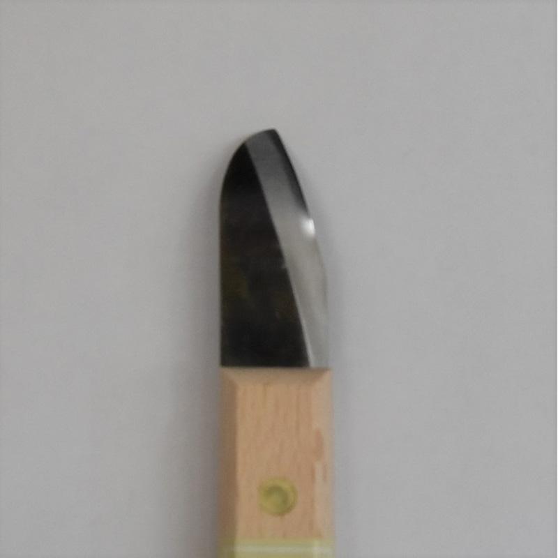 にんにく 根の切り落とし 皮削ぎ にんにく包丁 大 下から引いて切る No.802 刃長サイズ 53 mm 全長サイズ 172 mm 吉岡刃物 三冨D |  | 02