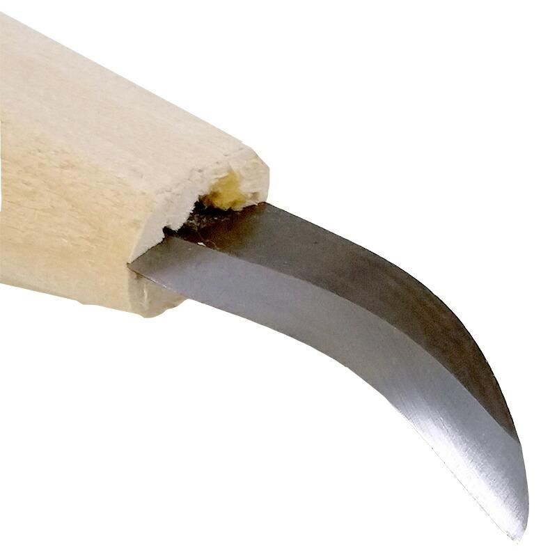 にんにく 根の切り落とし 皮削ぎ にんにく包丁 小 下から引いて切るタイプ No.804 刃長サイズ 36 mm 全長サイズ 155 mm 吉岡刃物 三冨D |  | 02