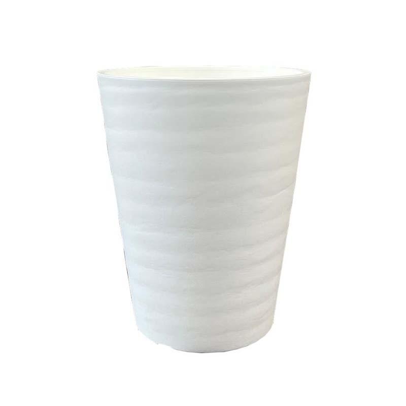 120個 #1449 プラスチックポット セラアート 長鉢 5寸 白 外径144mm 高さ170mm 鉢 明和 代引不可 | 