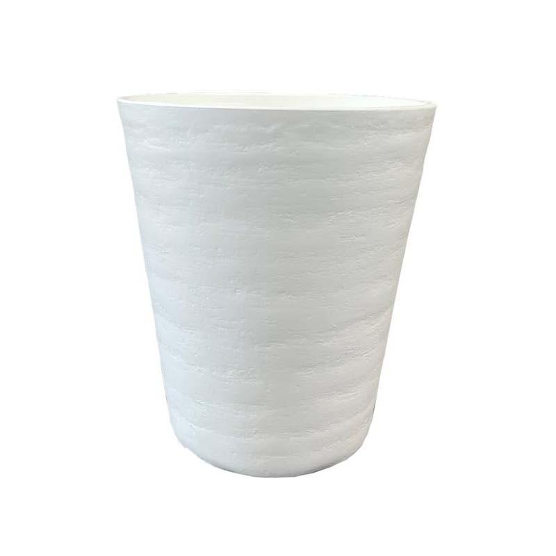 54個 #1443 プラスチックポット セラアート 長鉢 6寸 白 外径184mm 高さ197mm 鉢 明和 代引不可 | 