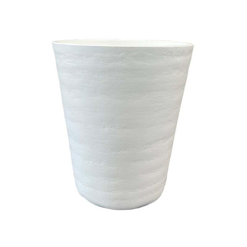 26個 #1445 プラスチックポット セラアート 長鉢 8寸 白 外径3238mm 高さ260mm 鉢 明和 代引不可 | 
