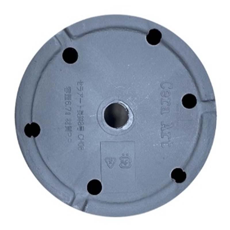 26個 #1445 プラスチックポット セラアート 長鉢 8寸 白 外径3238mm 高さ260mm 鉢 明和 代引不可 |  | 01