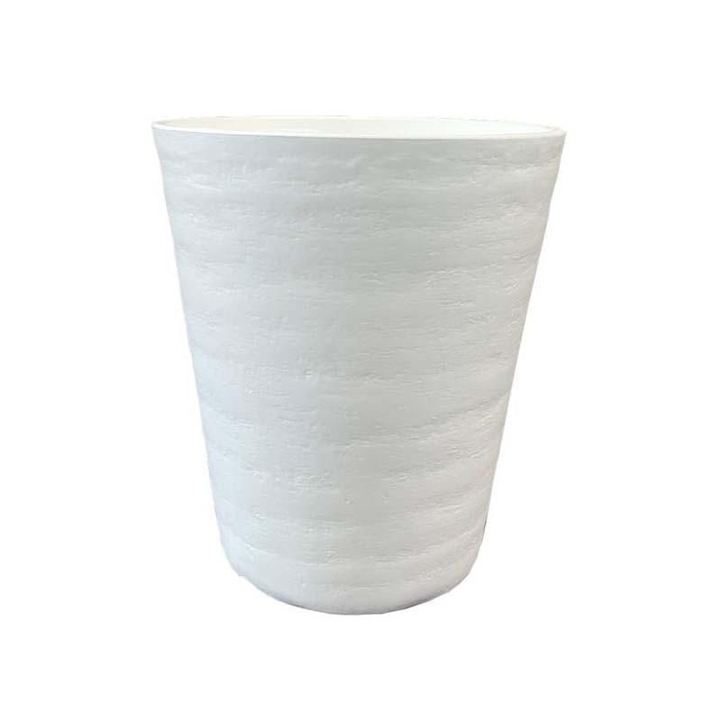 20個 #1446 プラスチックポット セラアート 長鉢 尺 白 外径285mm 高さ320mm 鉢 明和 代引不可 | 