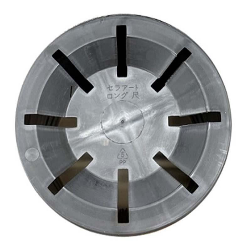 20個 #1446 プラスチックポット セラアート 長鉢 尺 白 外径285mm 高さ320mm 鉢 明和 代引不可 |  | 01