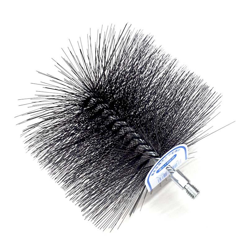 煙突掃除 用 ネジ付ワイヤーブラシ 直径 150mm No.501806003 ホンマ製作所 T野DZ | 