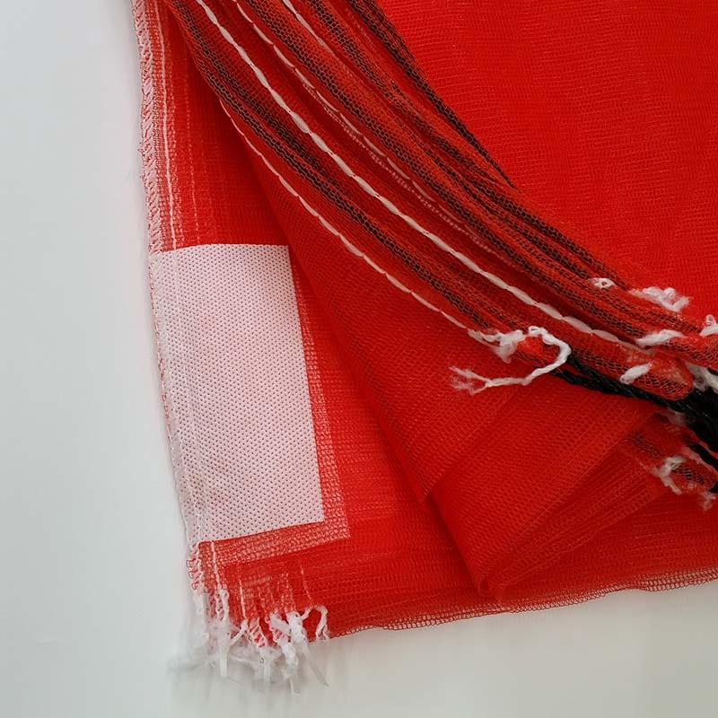 名札あり 種もみ袋 ( 種籾 ネット、種籾消毒袋 ) 大40×65cm 赤色 10枚入れ ラベル付 日A DZ |  | 02