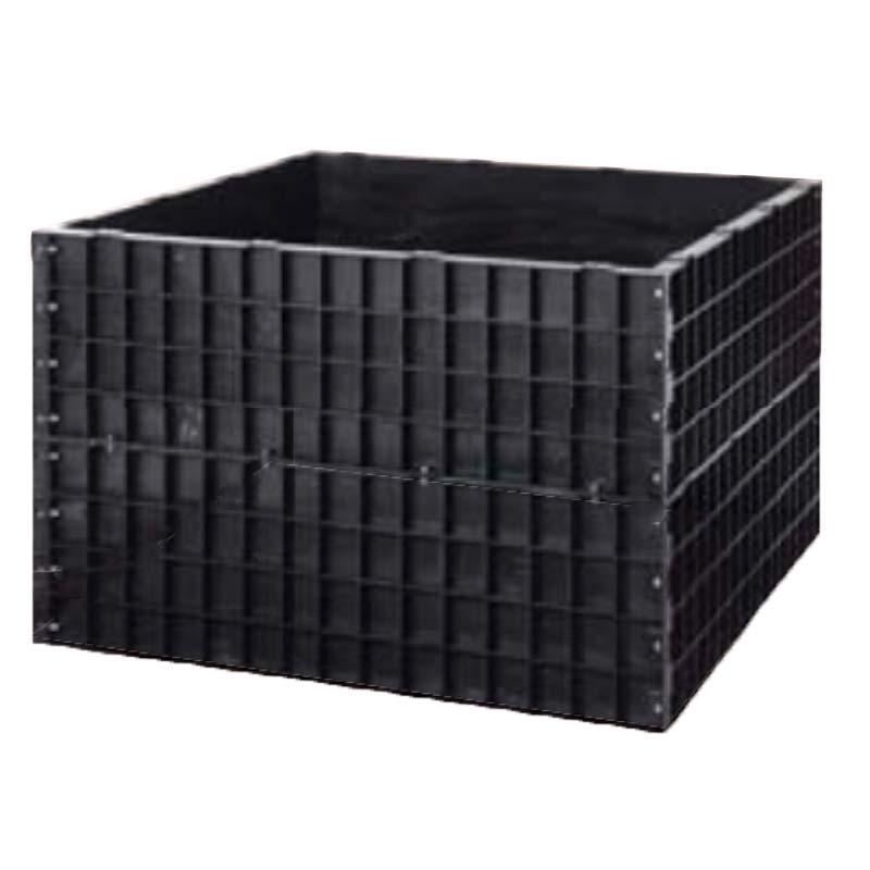 堆肥枠 容量1100L A-22 124×124×高さ80cm サンポリ 個人宅配送不可 北海道不可 代引不可 | 