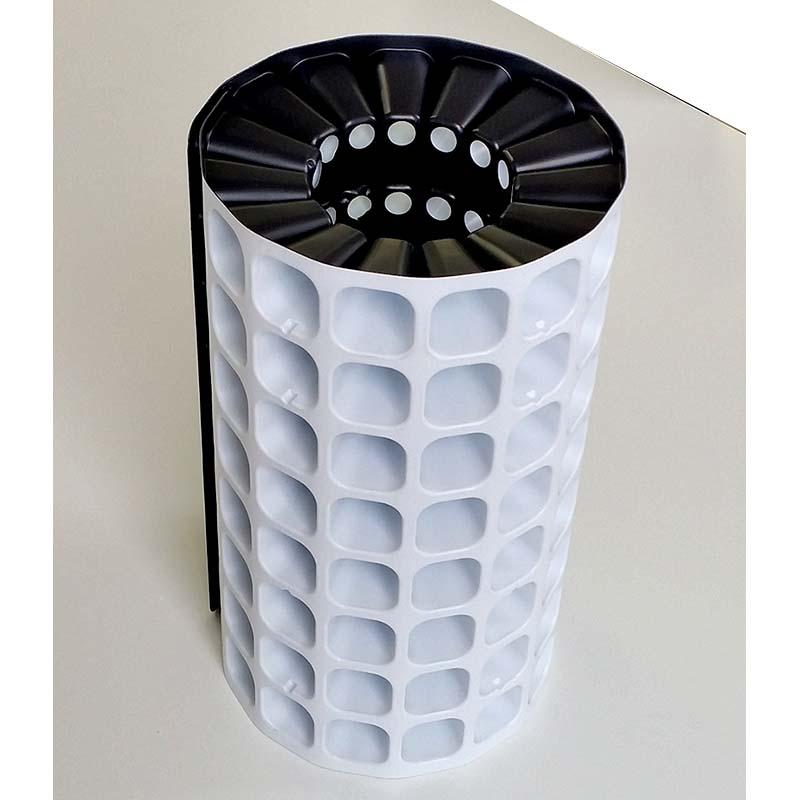 100枚入 プラグトレイ 白黒 128穴 8×16列 30×59cm 128(W) プラグトレー セルトレイ 自動播種機械用 日A 代引不可 |  | 03